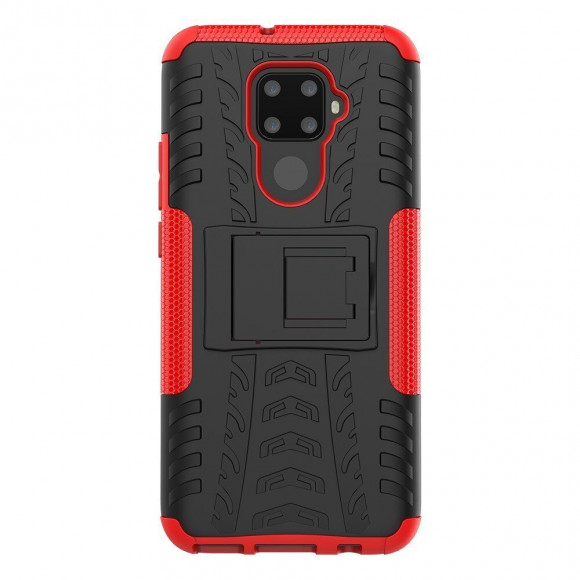 Чехол Hybrid Armor для Huawei Nova 5i Pro / Mate 30 Lite (черный + красный) Чехол Hybrid Armor для Huawei Nova 5i Pro / Mate 30 Lite (черный + красный)