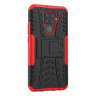 Чехол Hybrid Armor для Huawei Nova 5i Pro / Mate 30 Lite (черный + красный)