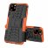 Чехол Hybrid Armor для iPhone 11 Pro Max (черный + оранжевый)