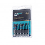Набор насадок WhirlPower 10 шт. PH/PZ/SL- 50мм Набор насадок WhirlPower 10 шт. PH/PZ/SL- 50мм