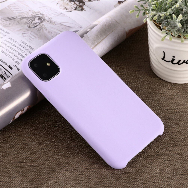 Силиконовый чехол Mobile Shell для iPhone 11 Pro (фиолетовый)