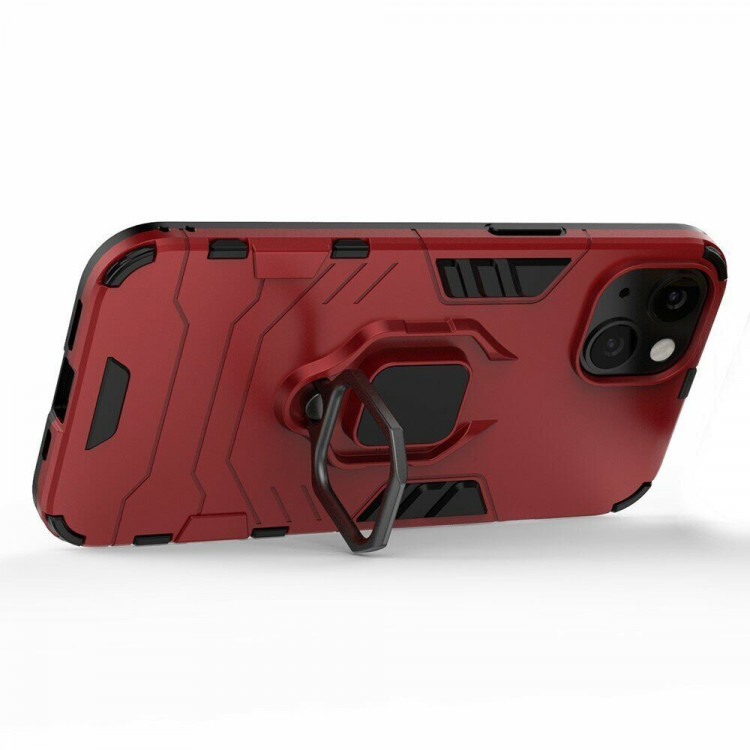 Чехол Armor Ring Holder для iPhone 13 (красный)