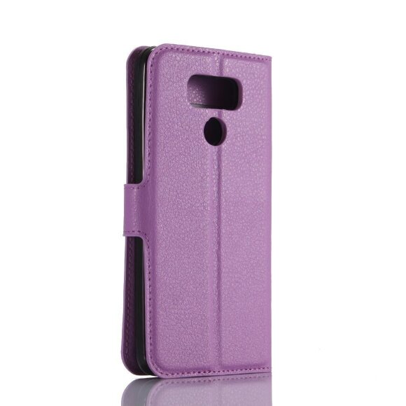Чехол с визитницей для LG G6 (фиолетовый) Чехол с визитницей для LG G6 (фиолетовый)