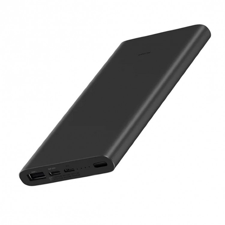 Внешний аккумулятор Xiaomi Mi Power Bank 3 10000 mAh Type-C (черный)