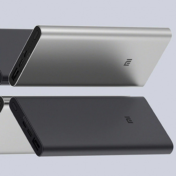Внешний аккумулятор Xiaomi Mi Power Bank 3 10000 mAh Type-C (черный)