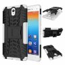 Чехол Hybrid Armor для Lenovo Vibe S1 (черный + белый)