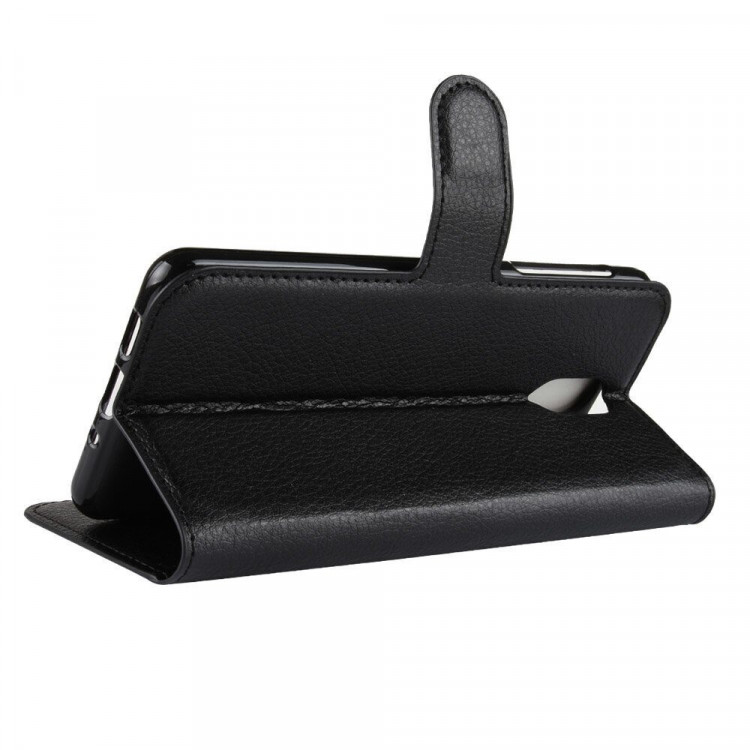 Чехол с визитницей для Nokia 3.1 (черный)