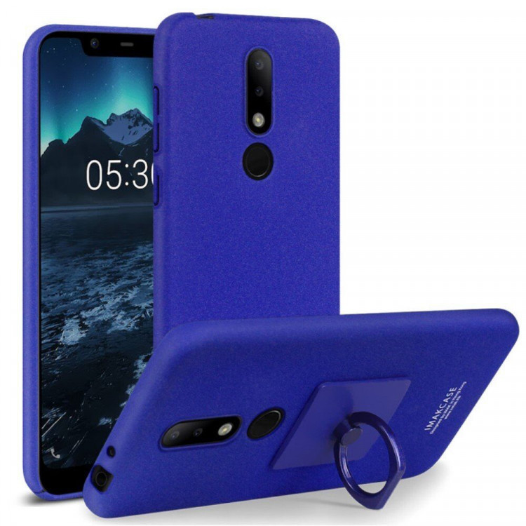 Чехол iMak Finger для Nokia 5.1 Plus / Nokia X5 (голубой)