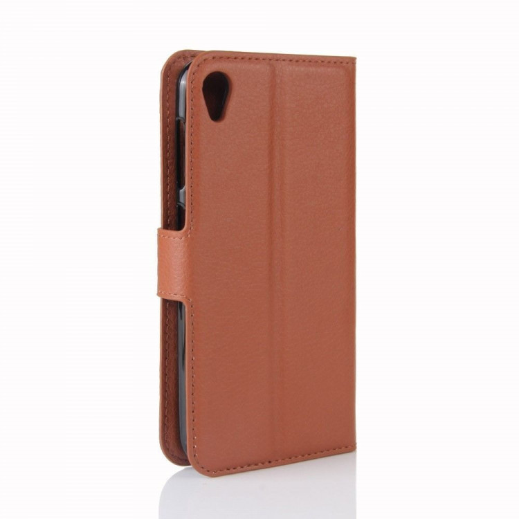 Чехол с визитницей для ASUS ZenFone Live ZB501KL (коричневый)