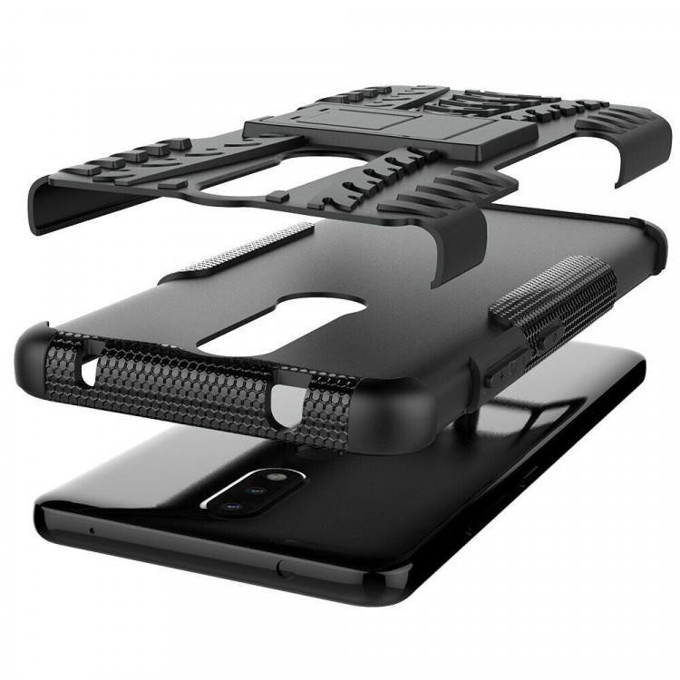 Чехол Hybrid Armor для Nokia 2.4 (черный)