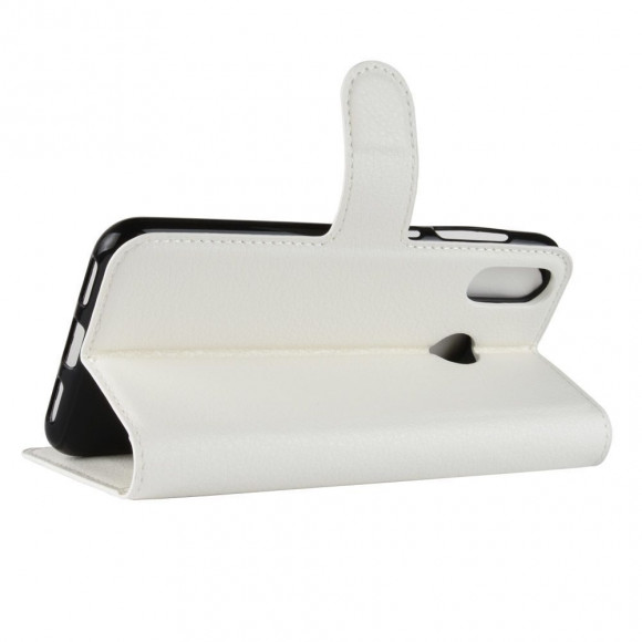 Чехол с визитницей для Asus ZenFone Max (M1) ZB555KL (белый)