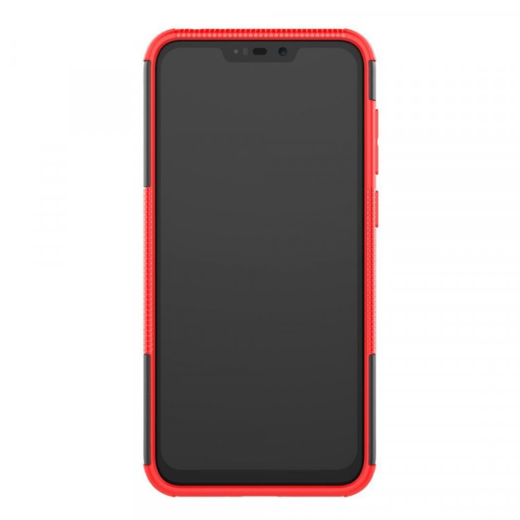 Чехол Hybrid Armor для ASUS Zenfone Max (M2) ZB633KL (черный + розовый)