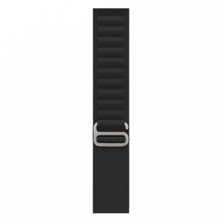 Ремешок Альпийская петля для Samsung Galaxy Watch 4 / Watch 5 / Watch 5 Pro (черный)