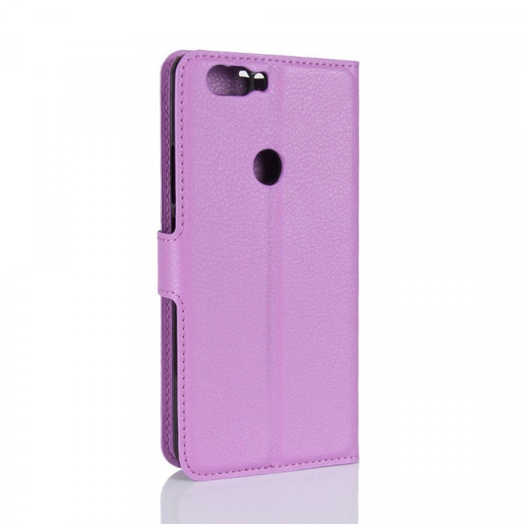 Чехол с визитницей для ZTE Nubia Z17 (фиолетовый)