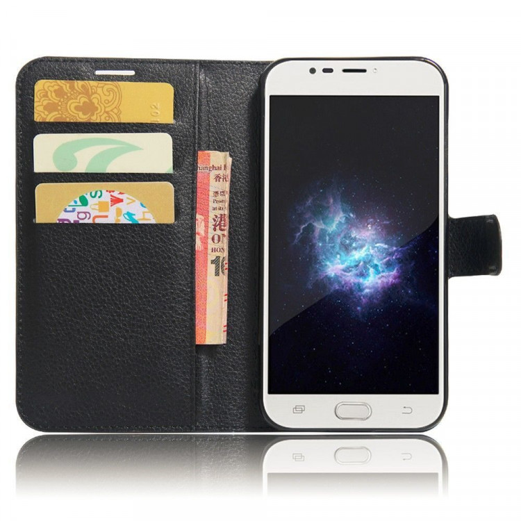 Чехол с визитницей для DOOGEE X9 mini (черный)