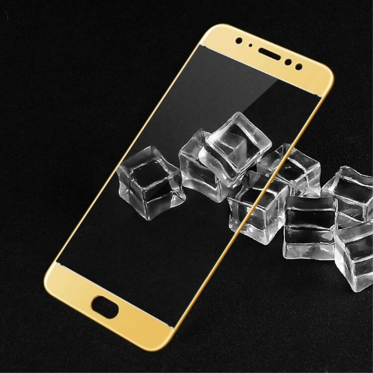 Защитное стекло 3D для Meizu Pro 6 Plus (золотой)