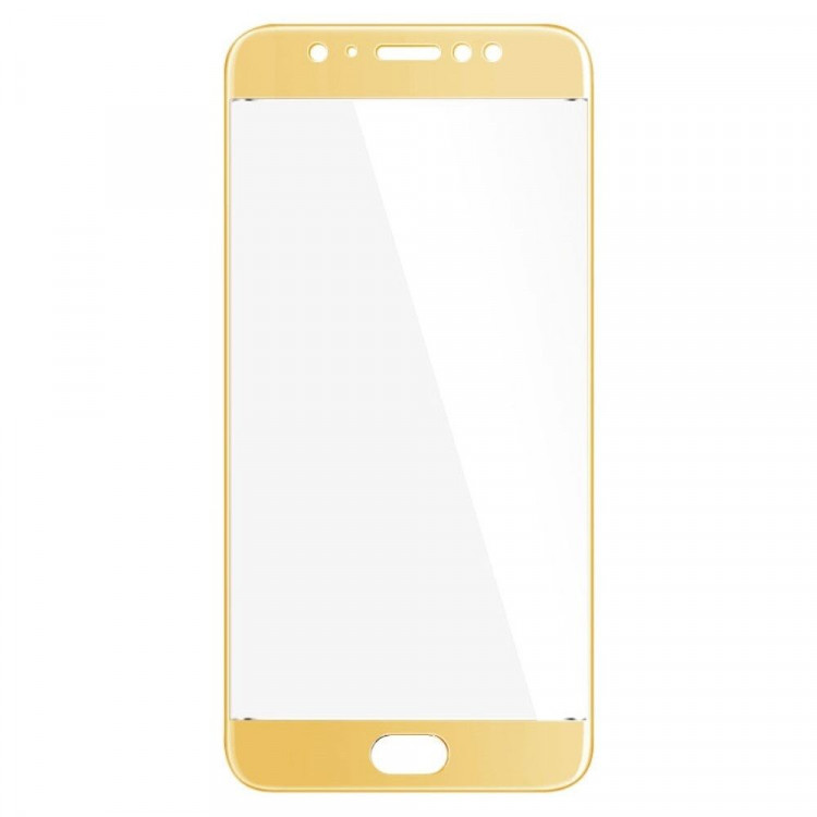 Защитное стекло 3D для Meizu Pro 6 Plus (золотой)