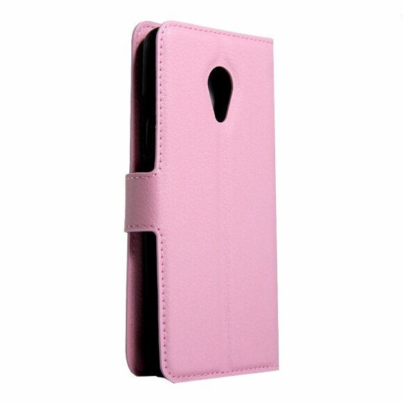 Чехол с визитницей для Meizu M3 / M3s (розовый)