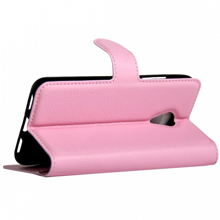 Чехол с визитницей для Meizu M3 / M3s (розовый)