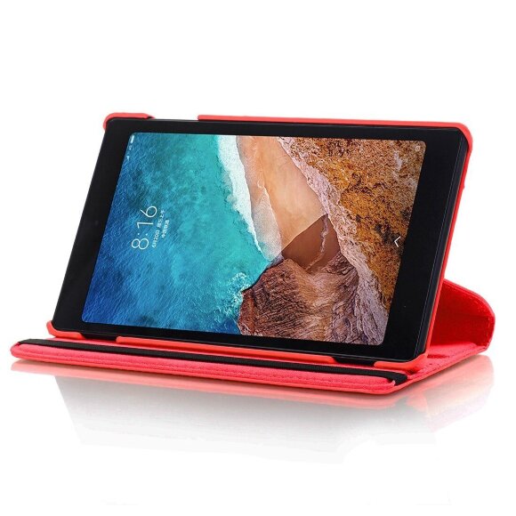 Поворотный чехол для Xiaomi Mi Pad 4 - 8 дюймов (красный)