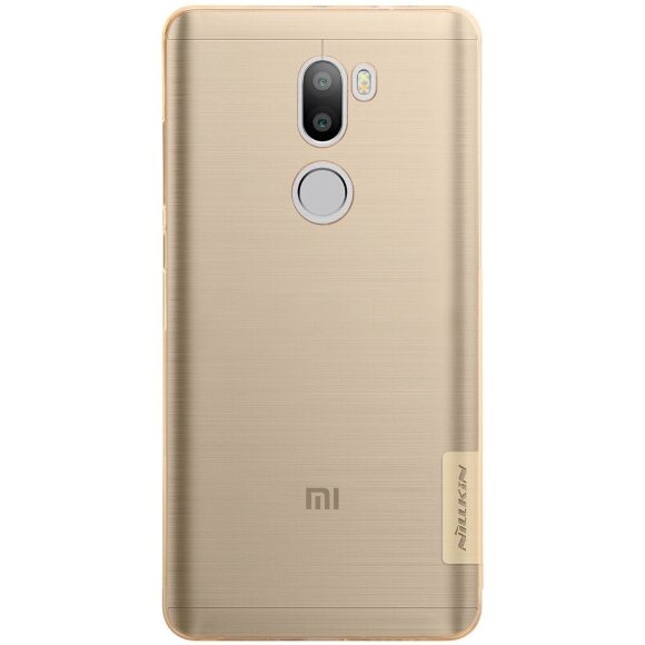 Силиконовый TPU чехол NILLKIN для Xiaomi Mi5S Plus (золотой) Силиконовый TPU чехол NILLKIN для Xiaomi Mi5S Plus (золотой)
