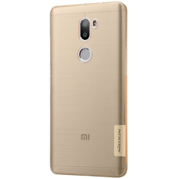 Силиконовый TPU чехол NILLKIN для Xiaomi Mi5S Plus (золотой) Силиконовый TPU чехол NILLKIN для Xiaomi Mi5S Plus (золотой)