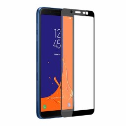 Защитное стекло 3D для Samsung Galaxy J6 (2018) (черный)