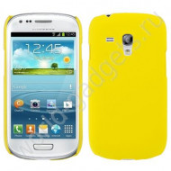 Пластиковый чехол для Samsung Galaxy S3 mini / i8190 (желтый)