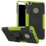 Чехол Hybrid Armor для Xiaomi Mi Max 2 (черный + зеленый)