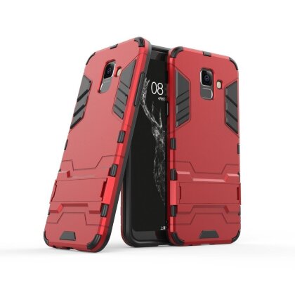 Чехол Duty Armor для Samsung Galaxy A6+ (Plus) (красный)