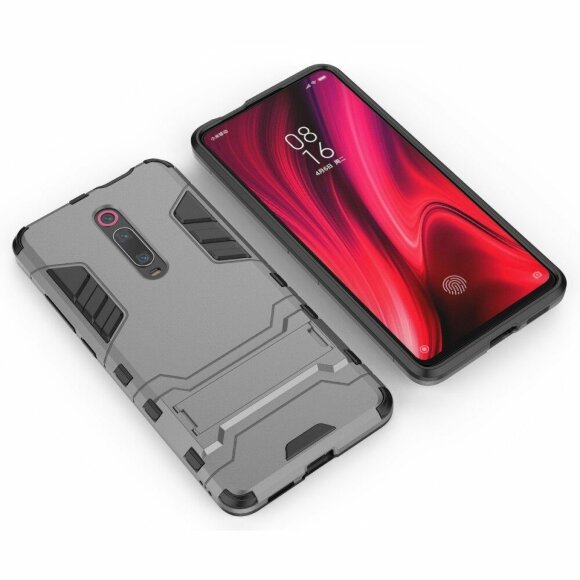 Чехол Duty Armor для Xiaomi Redmi K20 / Redmi K20 Pro / Xiaomi Mi 9T / Mi 9T Pro (серый) Чехол Duty Armor для Xiaomi Redmi K20 / Redmi K20 Pro / Xiaomi Mi 9T / Mi 9T Pro (серый)