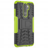 Чехол Hybrid Armor для Xiaomi Redmi Note 8 Pro (черный + зеленый)