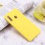 Силиконовый чехол Mobile Shell для Samsung Galaxy A20s (желтый)