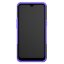 Чехол Hybrid Armor для Samsung Galaxy A10s (черный + фиолетовый)