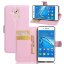 Чехол с визитницей для Huawei Enjoy 6s / Huawei Honor 6c (розовый)