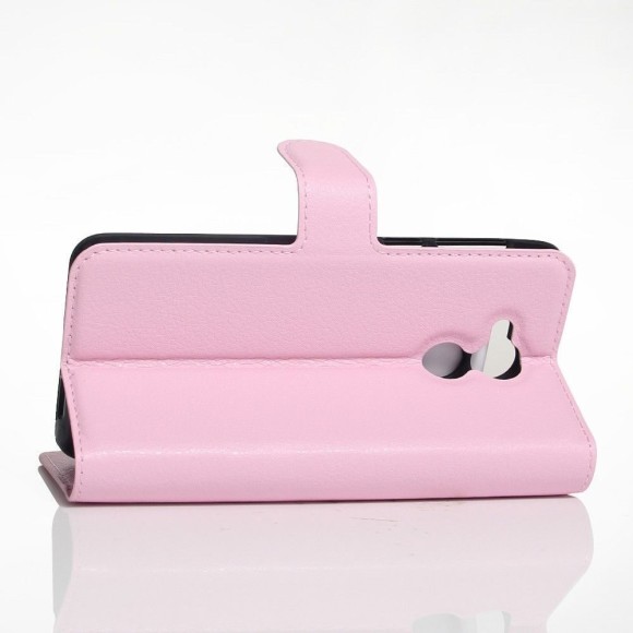Чехол с визитницей для Huawei Enjoy 6s / Huawei Honor 6c (розовый)
