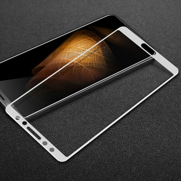 Защитное стекло 3D для Huawei Nova 2s (белый)