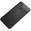 Чехол-накладка Litchi Grain для Xiaomi Redmi 10A (черный)