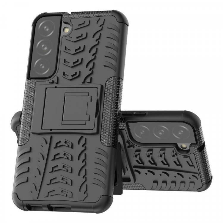 Чехол Hybrid Armor для Samsung Galaxy S22 (черный)