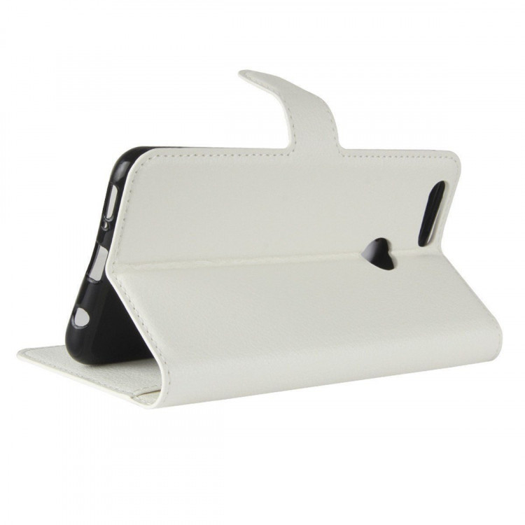 Чехол с визитницей для Huawei Honor 7X (белый)