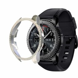 Декоративный бампер для Samsung Galaxy Watch 46мм (серебряный)