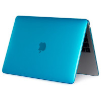 Пластиковый чехол для Apple MacBook Air 13.3" A1932 (2018) / Air 13.3" с дисплеем Retina (2018) / MacBook Air (M1, 2020) (голубой)