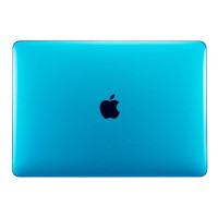 Пластиковый чехол для Apple MacBook Air 13.3" A1932 (2018) / Air 13.3" с дисплеем Retina (2018) / MacBook Air (M1, 2020) (голубой)