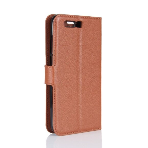 Чехол с визитницей для Huawei Honor 9 (коричневый)