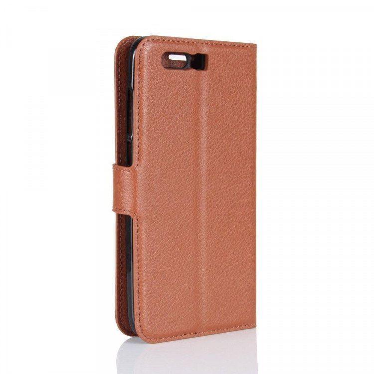 Чехол с визитницей для Huawei Honor 9 (коричневый)