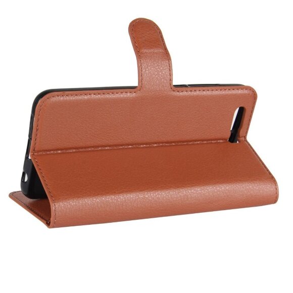 Чехол с визитницей для Huawei Honor 9 (коричневый)