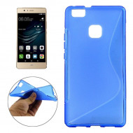 Нескользящий чехол для Huawei P9 (голубой) Нескользящий чехол для Huawei P9 (голубой)
