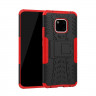 Чехол Hybrid Armor для Huawei Mate 20 Pro (черный + красный)
