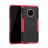 Чехол Hybrid Armor для Huawei Mate 20 Pro (черный + красный)