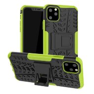 Чехол Hybrid Armor для iPhone 11 Pro Max (черный + зеленый) Чехол Hybrid Armor для iPhone 11 Pro Max (черный + зеленый)